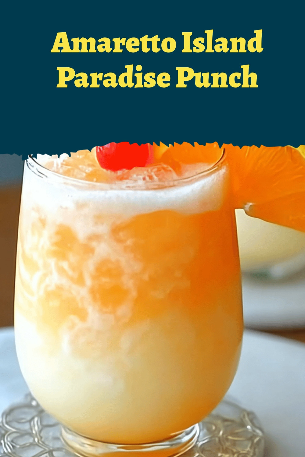 Amaretto Island Paradise Punch