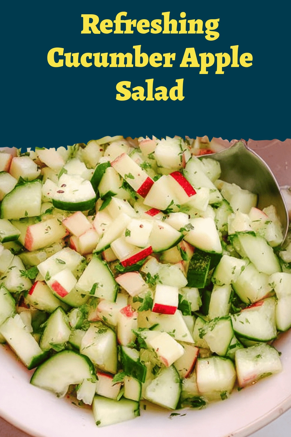 Refreshing Cucumber Apple Salad