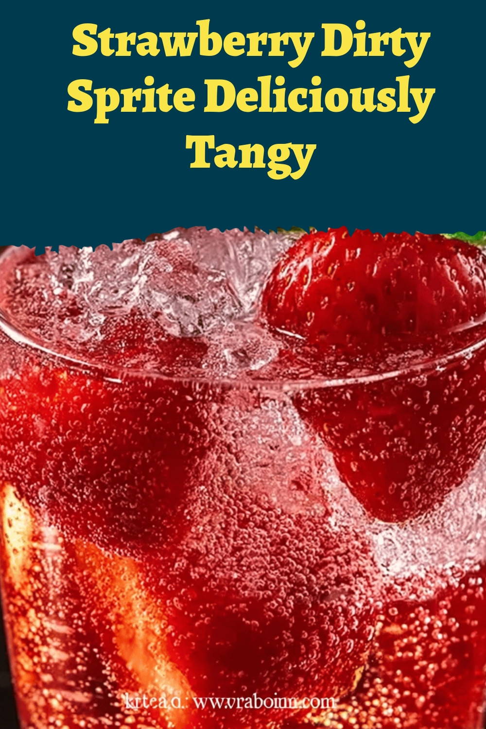 Strawberry Dirty Sprite Deliciously Tangy