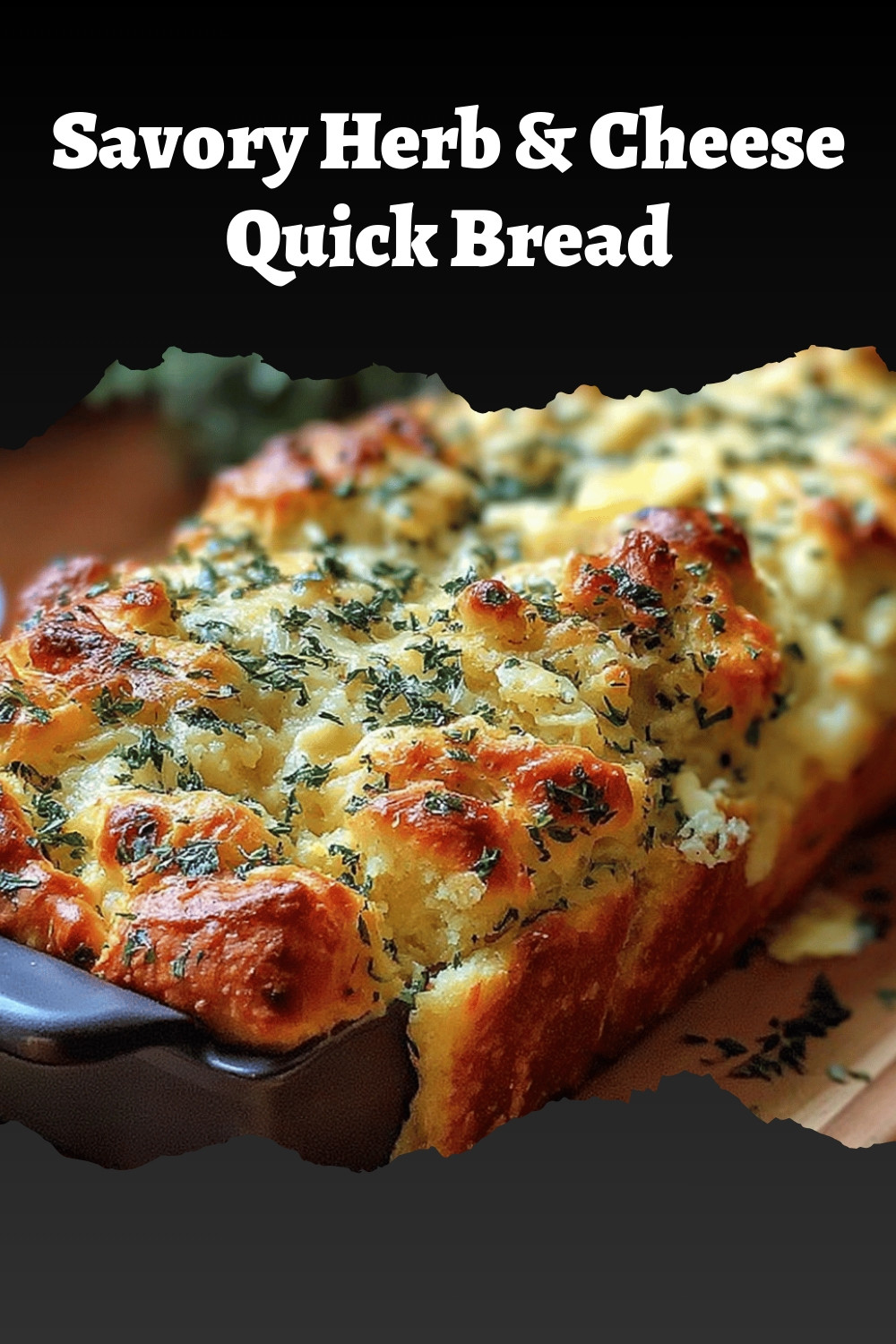 Savory Herb & Cheese Quick Bread