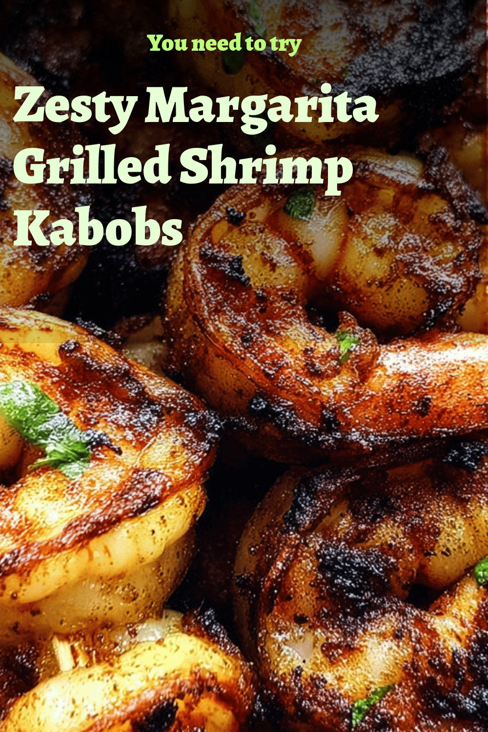 Zesty Margarita Grilled Shrimp Kabobs